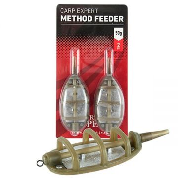 Set cosulet method feeder CARP EXPERT (Greutate plumb: 60g)