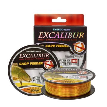 Fir EnergoTeam Excalibur Carp Feeder, multicolor, 300m (Diametru fir: 0.25 mm)