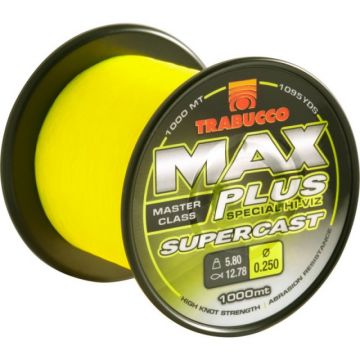 Fir monofilament Trabucco, Max Plus Line Supercast, 1000m (Diametru fir: 0.22 mm)