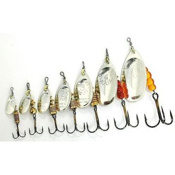 Lingurita rotativa Mepps, argint, 2.5g