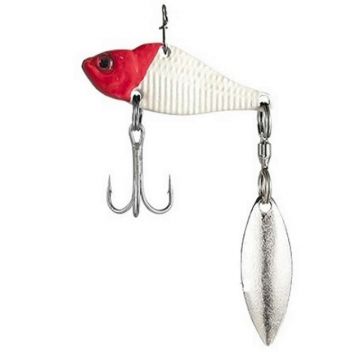 Spinner Wizard ASP, alb-rosu, 4.5cm, 10g