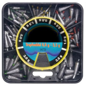 Set Plumbi EnergoTeam Champion I, 0,8-3,5 g, 76buc