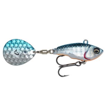 Vobler Savage Gear Fat Tail NL, culoare Blue Silver, 5.5cm, 6.5g Vobler Savage Gear Fat Tail NL, culoare Blue Silver, 5.5cm, 6.5g