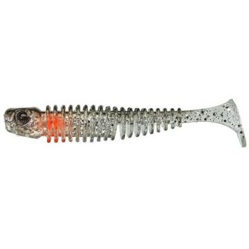 Shad soft Gunki Tipsy-S, culoare Silver Arrow, 7.6cm, 6buc