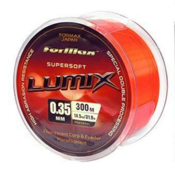 Fir Formax Lumix, Rosu Fluo, 300m (Diametru fir: 0.20 mm)