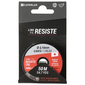 Fir pescuit Line Resist Cristal 50m 10/100