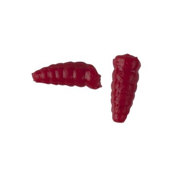 Imitaţie momeală vierme GULP WAXIES RED pentru pescuit staţionar