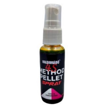 Spray Haldorado 4S Method Pellet, 30ml (Aroma: Usturoi - Chili)