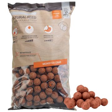 Boilies NATURALSEED 20mm 2kg Monster Crab Pescuit la Crap