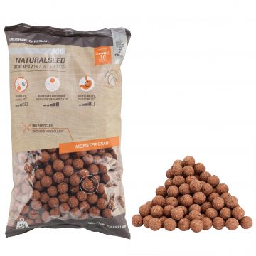 Boilies Pescuit la Crap NATURALSEED 16mm 2kg Monster Crab