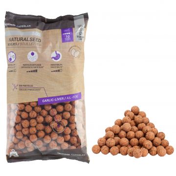 Boilies Pescuit la crap NATURALSEED 16mm 2kg Usturoi-Ficat