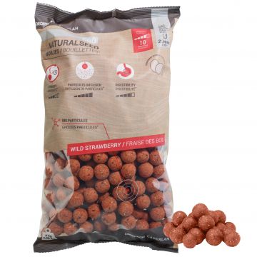 Boilies Pescuit la Crap NaturalSeed 20mm 2kg Căpșuni