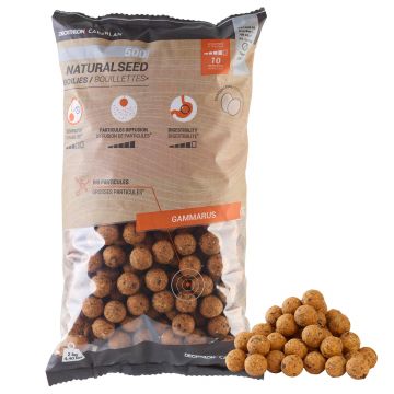 Boilies Pescuit la Crap NATURALSEED 20mm 2kg Gammarus