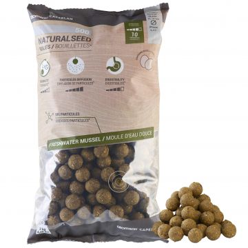 Boilies Pescuit la Crap NaturalSeed 20mm 2kg Scoici