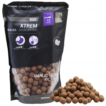 Boilies Pescuit la Crap XTREM 900 14mm 1kg Usturoi/Ficat