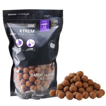 Boilies Pescuit la Crap XTREM 900 20mm 1kg Usturoi/Ficat