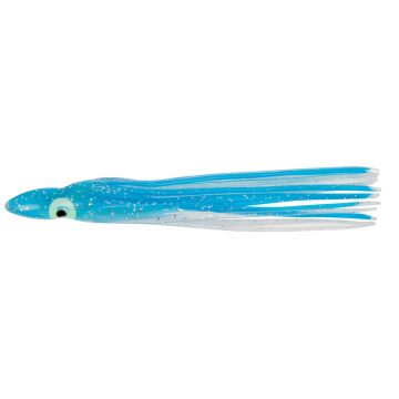 Nălucă flexibilă Pescuit marin Octopus 6cm Albastru