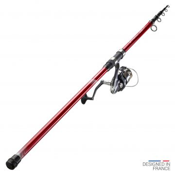 Set de pescuit surfcasting lansetă și mandrină SYMBIOS LIGHT-500 390 80-150g