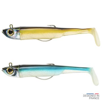 Set năluci pescuit marin shad texan anșoa ANCHO 120 18g albastru Set năluci pescuit marin shad texan anșoa ANCHO 120 18g albastru