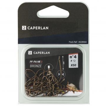 Cârlige HK 0 X50 din bronz pescuit staționar Cârlige HK 0 X50 din bronz pescuit staționar