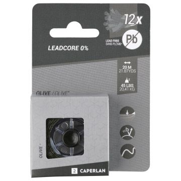 Leadcore 0% 45 lbs 20m Pescuit la crap