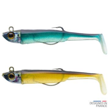 Set năluci shad texan anșoa ANCHO 90 12g albastru/ayu pescuit marin Set năluci shad texan anșoa ANCHO 90 12g albastru/ayu pescuit marin