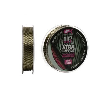 Xtra Supple hooklink green 15 lb / 15 M Xtra Supple hooklink green 15 lb / 15 M