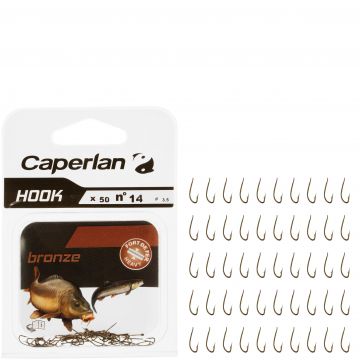 Cârlig Simplu Pescuit Hook Bronz