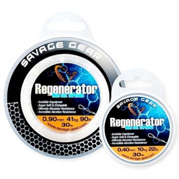 Fir Savage Gear Fluorocarbon Regenerator, Translucid, 30m (Diametru fir: 0.50 mm)
