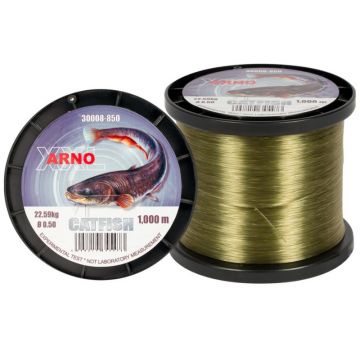 Fir Monofilament Arno XXL Catfish Line, verde, 500-2000 m (Diametru fir: 0.50 mm)