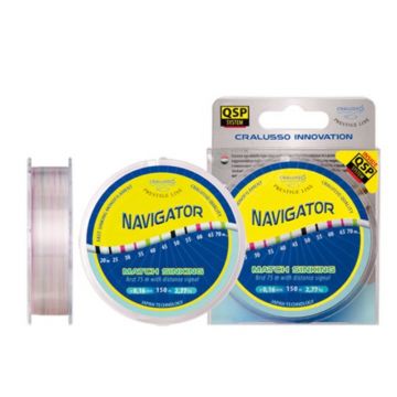 Fir Scufundator Cralusso Navigator Match Sinking, transparent, 150 m (Diametru fir: 0.16 mm)