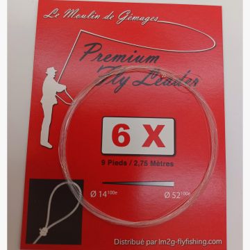 Forfac Pescuit la muscă 6X (Vârf 14/100) Forfac Pescuit la muscă 6X (Vârf 14/100)