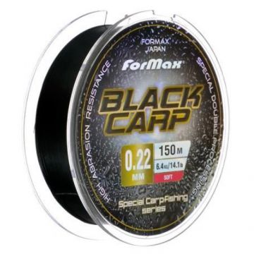 Fir Formax Black Carp, negru, 150m (Diametru fir: 0.25 mm)