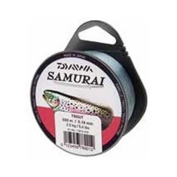 Fir Monofilament Daiwa Samurai Trout, Transparent, 500m (Diametru fir: 0.22 mm)