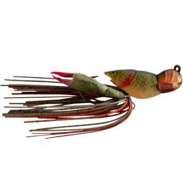 Naluca Livetarget Hollow Crawfish Jig, culoare Brown-Red, 4.5cm, 14g