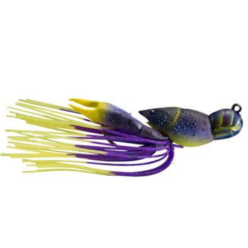 Naluca Livetarget Hollow Crawfish Jig, culoare Junebug-Chart, 4cm, 11g