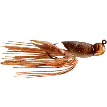 Naluca Livetarget Hollow Crawfish Jig, culoare Natural-Brown, 4.5cm, 14g Naluca Livetarget Hollow Crawfish Jig, culoare Natural-Brown, 4.5cm, 14g