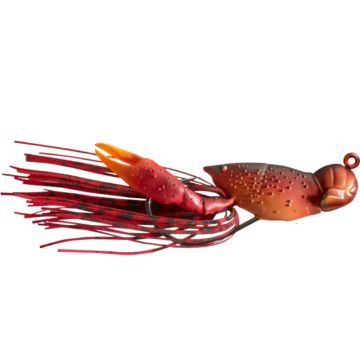 Naluca Livetarget Hollow Crawfish Jig, culoare Red, 4.5cm, 14g
