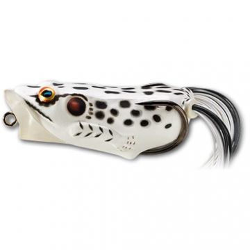 Naluca Livetarget Hollow Frog Popper, culoare Albino-White, 5.5cm, 11g