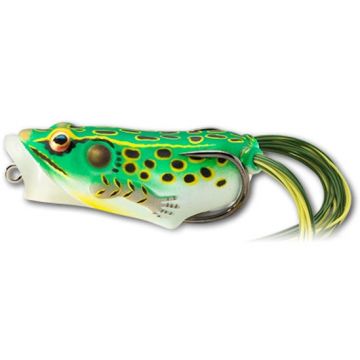 Naluca Livetarget Hollow Frog Popper, culoare Floro Green-Yellow, 5.5cm, 11g