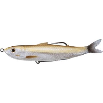 Naluca Livetarget Hollow Shiner, culoare Amber-Silver Flake, 11.5cm, 14g