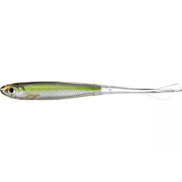 Shad Livetarget Ghost Tail Minnow Drophot, culoare Silver-Green, 11.5cm, 4buc