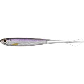 Shad Livetarget Ghost Tail Minnow Drophot, culoare Silver-Purple, 9.5cm, 4buc