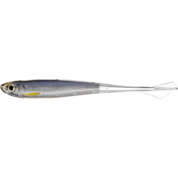 Shad Livetarget Ghost Tail Minnow Drophot, culoare Silver-Smoke, 11.5cm, 4buc Shad Livetarget Ghost Tail Minnow Drophot, culoare Silver-Smoke, 11.5cm, 4buc