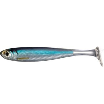Shad Livetarget Slowroll Shiner Paddle Tail, culoare Silver-Blue, 12.5cm, 3buc