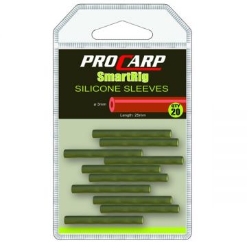 Silicon sleeves ProCarp 3mm/ 2,5mm/ 20 buc/plic Cormoran