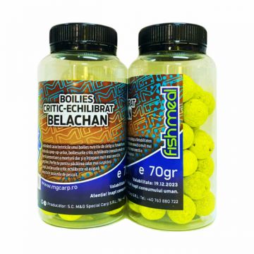 Boilies critic echilibrat MG Carp, 70g (Aroma: Capsuna-Squid)