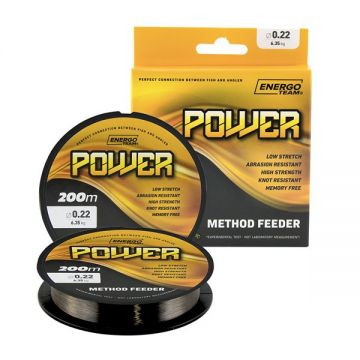 Fir Monofilament Method Feeder 200m Energo Team (Diametru fir: 0.20 mm)