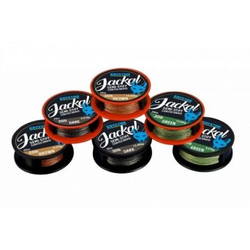 Fir textil maro Jackal Semi Stiff Coated 20m Kryston (Rezistenta: 20 lbs)