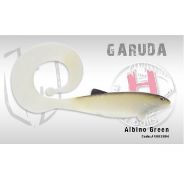 Garuda Shad 35cm 160gr Albino Green Herakles